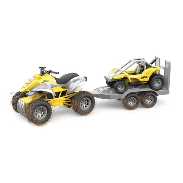 L&S ATV M/BIL PÅ HENGER (38CM)