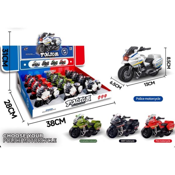 MOTORSYKKEL - FRIKSJON (13CM)