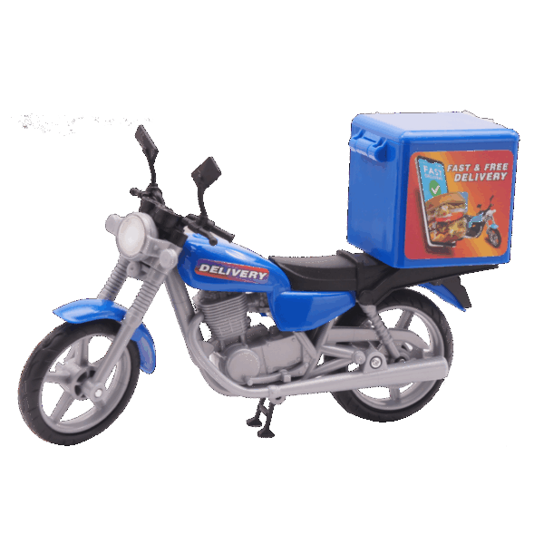 LEVERINGSBUD MOTORSYKKEL (20CM)
