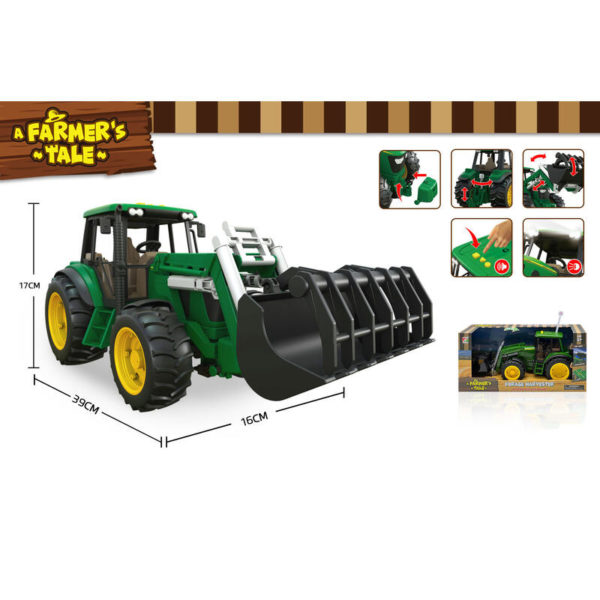 TRAKTOR M/LYD & LYS (37CM)