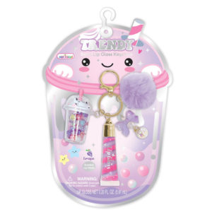 TRENDY LIP GLOSS M/NØKKELRING