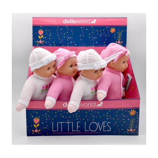 LITTLE LOVES DUKKE M/LYD - 2 ASS (30CM)