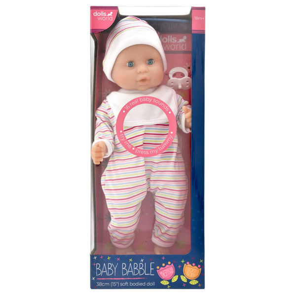 BABY BABBLE - MYK KROPP - 16 LYDER(38CM)