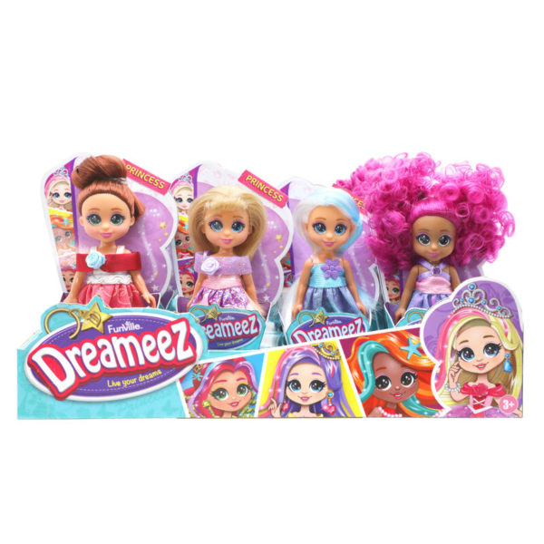 PRINSESSEDUKKE - MINI - 4. ASS (13CM)