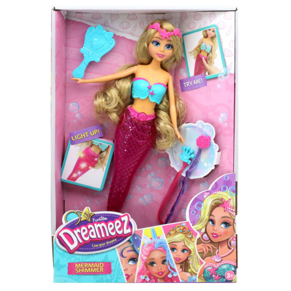 LIGHT UP MERMAID 2 ASS. (29CM)