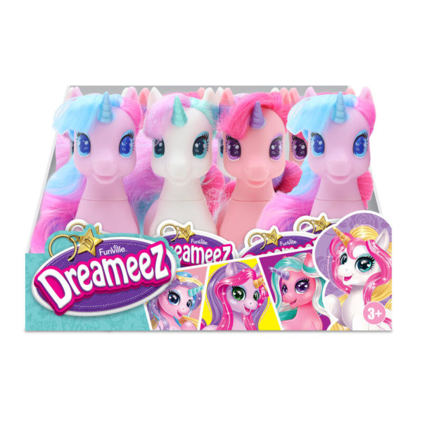 UNICORN M/LANGT HÅR (13CM)