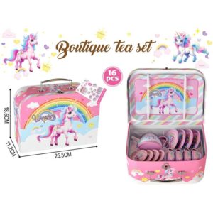 KOFFERT UNICORN M/KOPPESETT I TINN