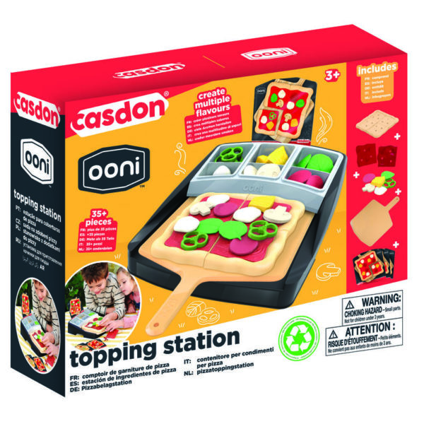 PIZZA TOPPING STASJON M/35 DELER