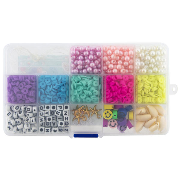 PERLESETT HEISHI I BOKS  - 13 PERLER