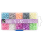 JUVELPERLER 150GR - 10 FARGER