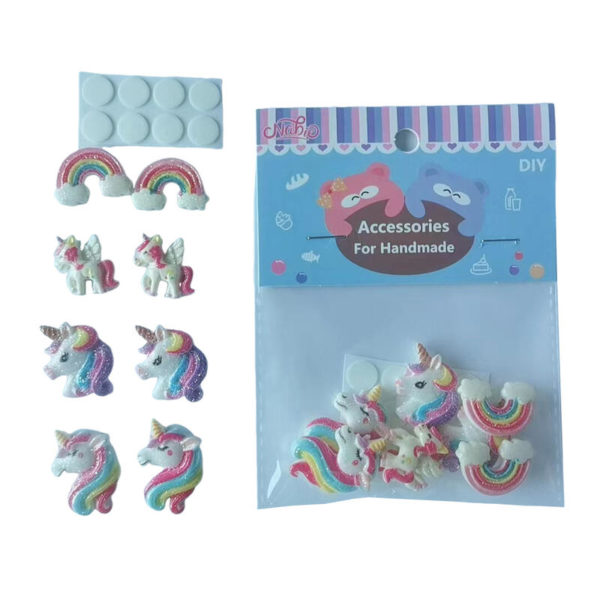 UNICORN STICKERSFIGURER I POSE