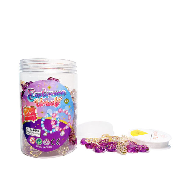 PERLER I BOKS ROSEFORM M/SNOR - 310 STK