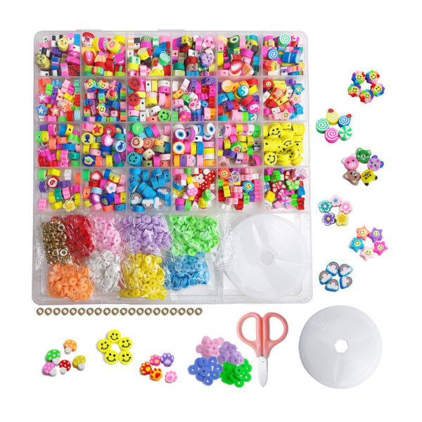 PERLESETT M/SAKS OG FARGERIKE PERLER