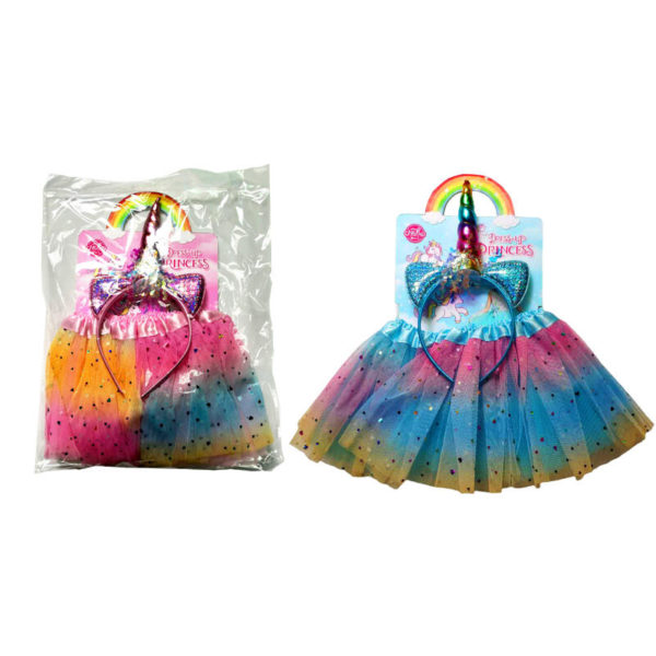 SKJØRT M/UNICORN HÅRBØYLE