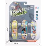 FINGER SKATEBOARD - 3 STK