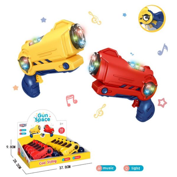 SPACESPISTOL M/LYD OG LYS (15CM)
