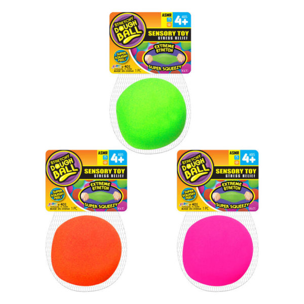 SQUEEZE BALL SUPER STRECH - 3 ASS (8CM)