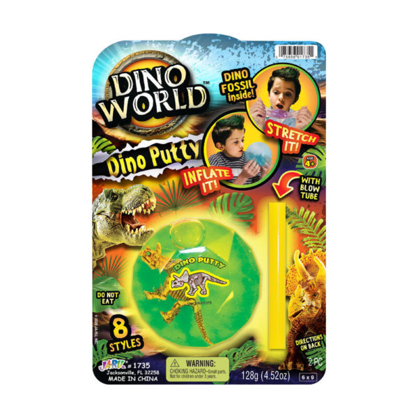 PUTTY M/REALISTISK DINOFIGUR