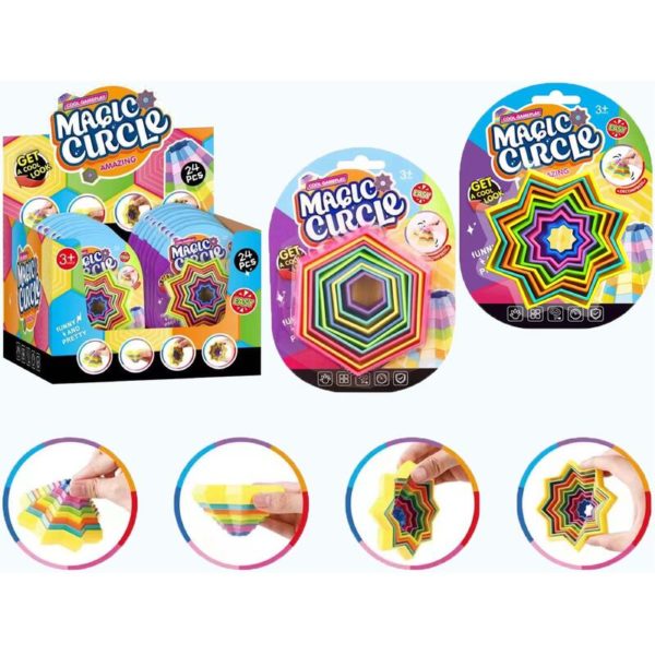 MAGIC CIRCLE 3D FIDGET - 2 ASS.