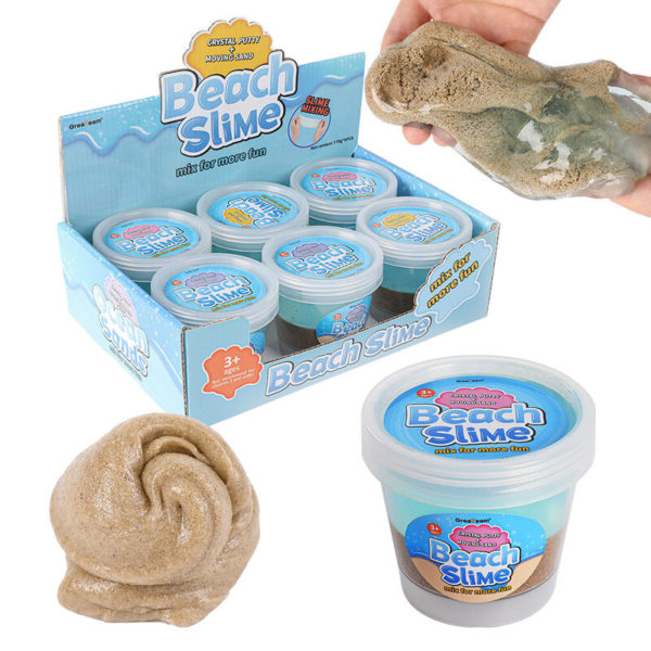 BEACH SLIME - CRYSTAL PUTTY MOVING SAND