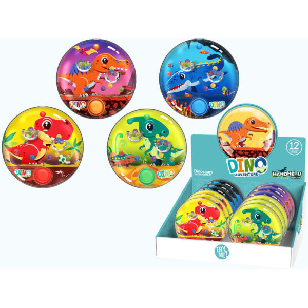 DINOSAUR WATER GAME/VANNSPILL- RUND FORM