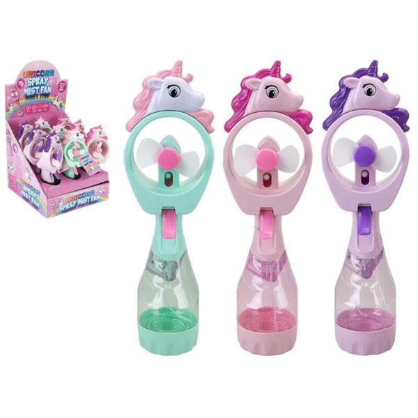 VIFTE M/SPRAY UNICORN 3 ASS.