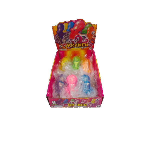 SQUISHY GLITTER SUGAR BLEKKSPRUT