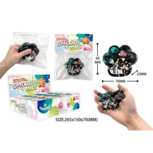 SQUISHY STICKY CAT PAW GLITTER 50G (7CM)