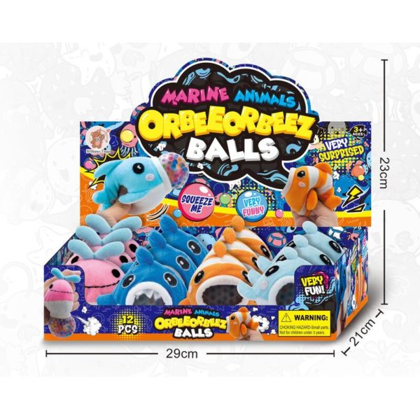 ORBEEORBEEZ BALL SJØDYR (8CM)