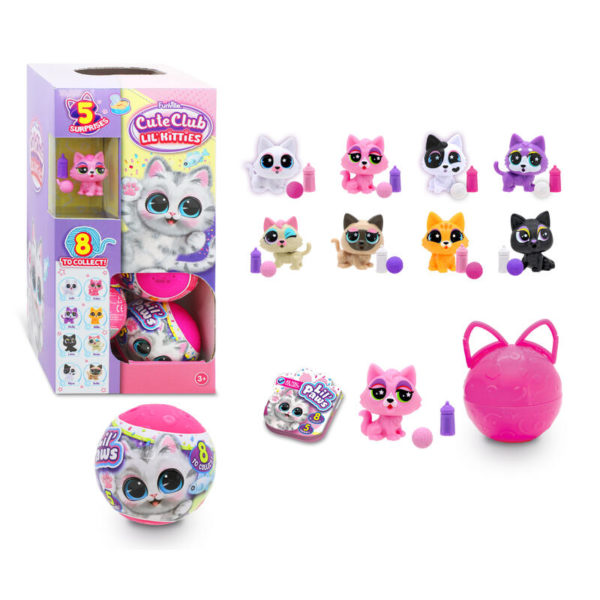LIL KITTIES SAMLEFIGURER - 8 ASS