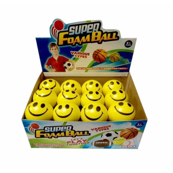 MYK SKUMBALL/STRESSBALL- SMILEY (7CM)