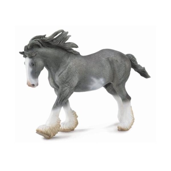 CLYDESDALE STALLION BLUE ROAN XL 88620