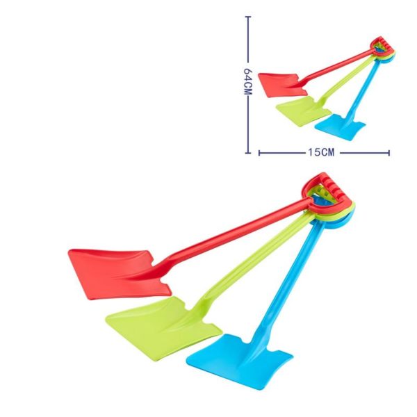 SPADE I SOLID PLAST ASS. FARGER (64CM)