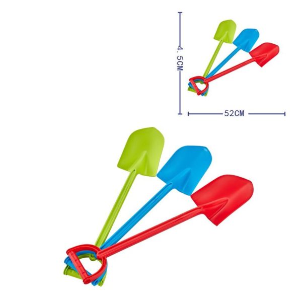 SPADE I SOLID PLAST ASS. FARGER (50CM)