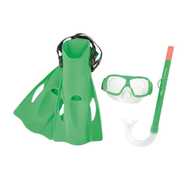 SNORKELSETT M/SVØMMEFØTTER - 2ASS (7ÅR+)