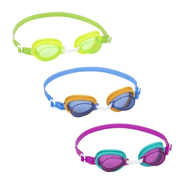 SVØMMEBRILLER HIGH STYLE 3 ASS (3-6 ÅR)