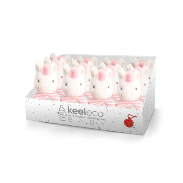 KEELECO BABY - RANGLE RING UNICORN(14CM)