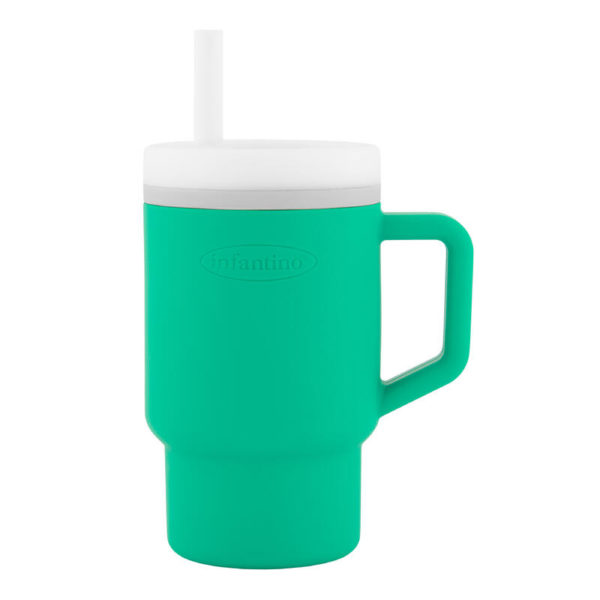 MY 1ST TUMBLER - KOPP I SILIKON - GRØNN