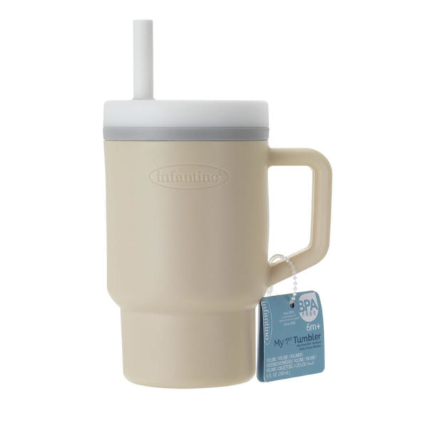 MY 1ST TUMBLER - KOPP I SILIKON - SAND