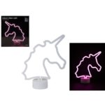 UNICORN SKILT M/NEON LIGHTS