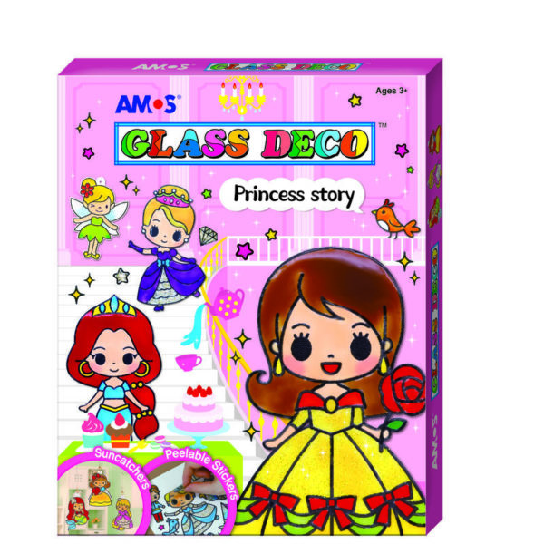 GLASSMALING PRINSESSE GAVESETT
