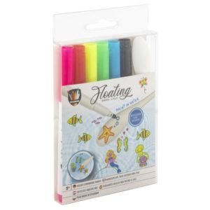 FLOATING MARKERS - TEGN I VANN - 6 STK