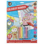 COLOUR BY NUMBER - 3 ASS.