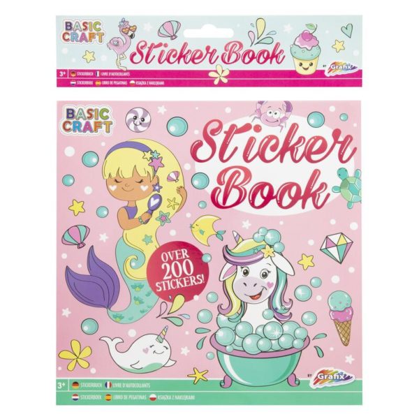 STICKERS BOK M/OVER 200 MERKER