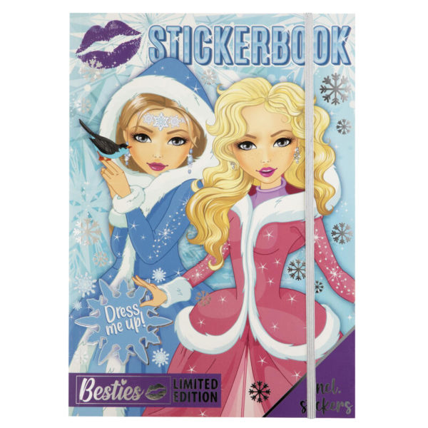 DRESS ME UP KLISTREMERKEBOK - 10 SIDER