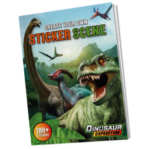 DINO KLISTREMERKEBOK A4
