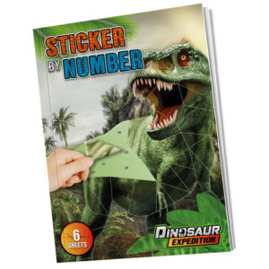 DINO KLISTREMERKER ETTER NUMMER A4 ASS