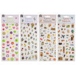 EPOXY STICKERS 4 ASS (24X11CM)