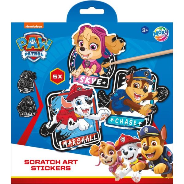 SCRATCH STICKER SETT M/5 DELER