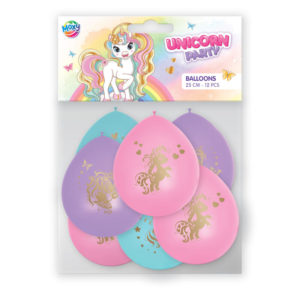 BALLONGER - UNICORN - 12 STK